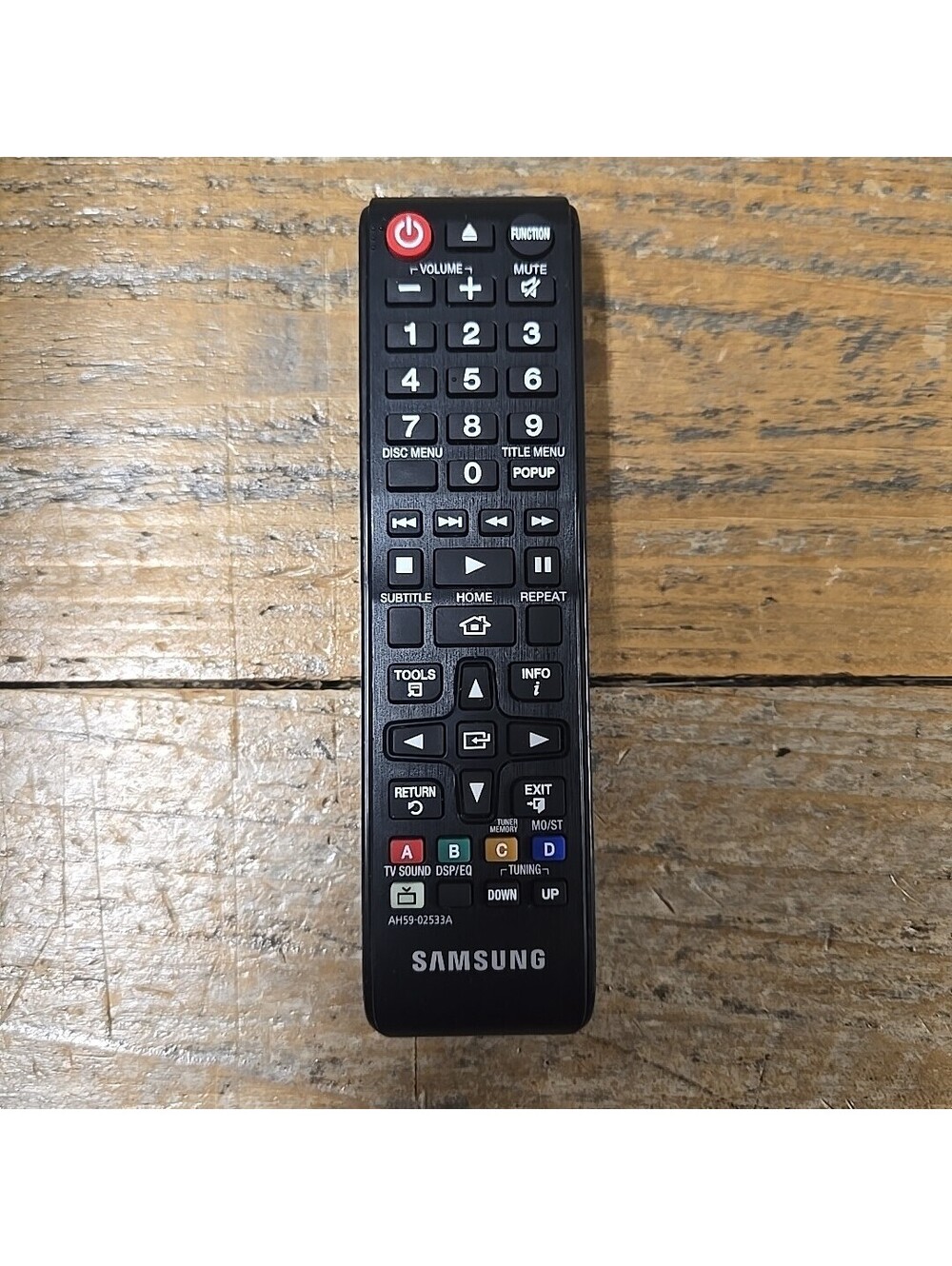 GENUINE OEM SAMSUNG AH59-02533A DVD HOME THEATER REMOTE HTF4500 HTF4550 HTJ4100